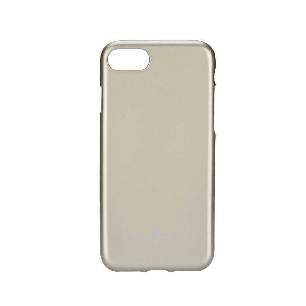 Silikonový obal Goospery pro mobil Apple Iphone 7 zlatá barva