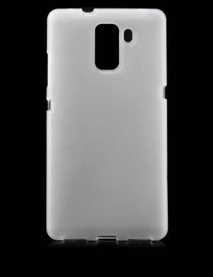 Silikonový obal SES na mobil Huawei Honor 7 bílá kouřová