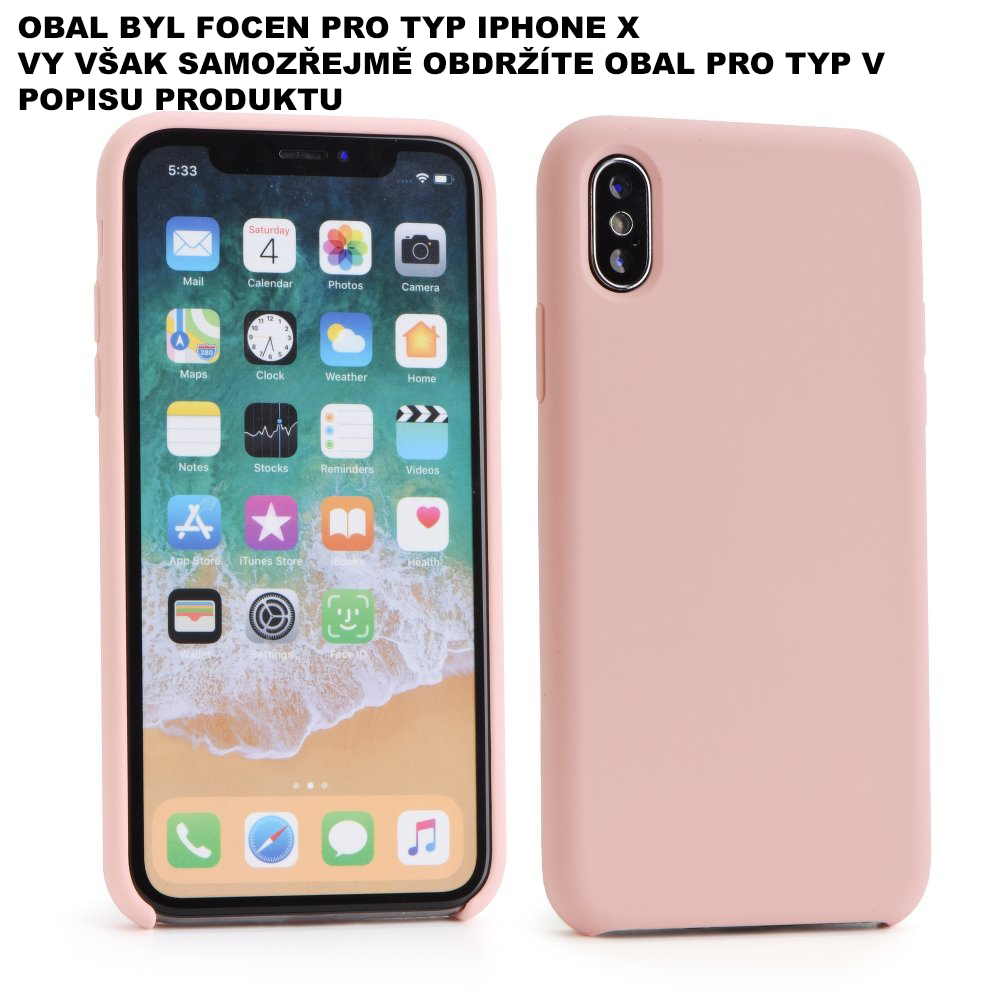 Obal Apple Iphone 6 Forcell růžová barva soft touch