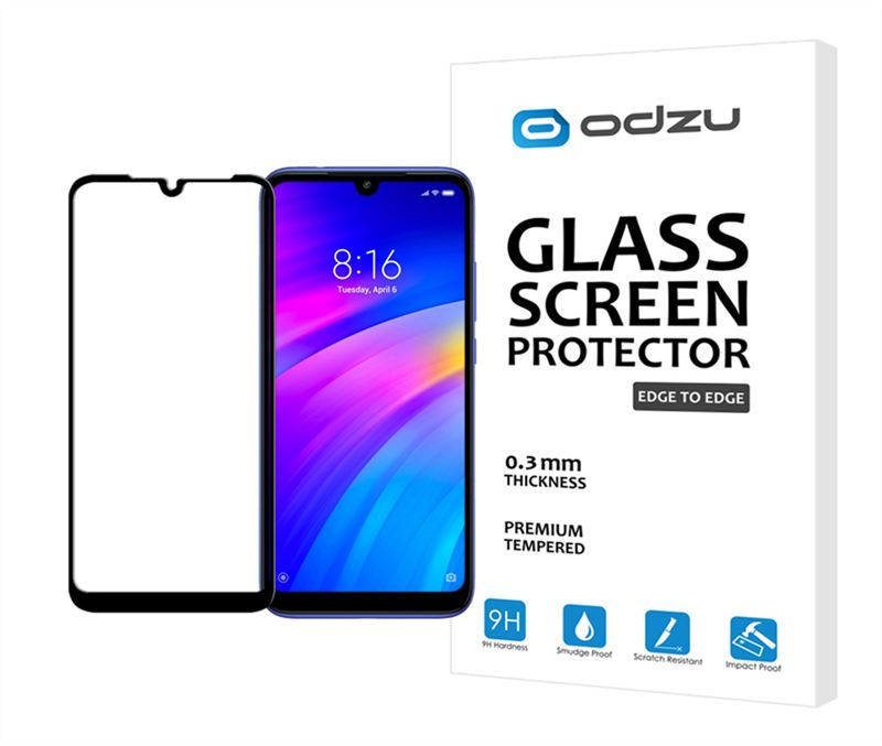 Odzu Glass Screen Protector E2E - Xiaomi Redmi 7