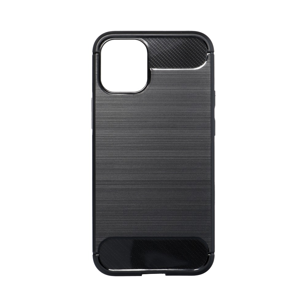 Zadní silikonový kryt pro mobil Apple Iphone 12 / 12 Pro černá