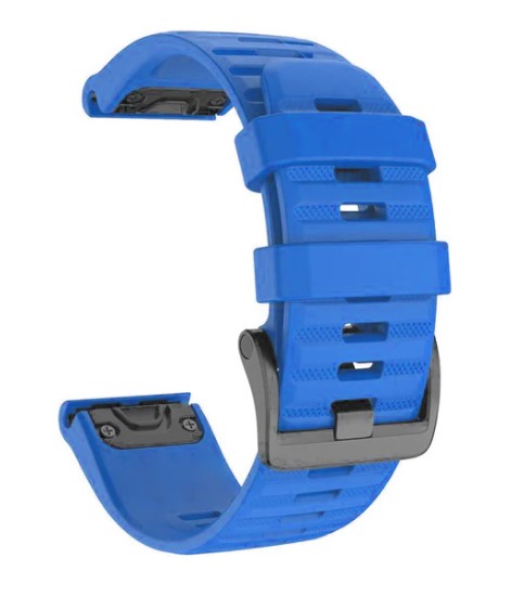 Modrý řemínek pro hodinky Garmin Fenix 5X / 6X / 7X