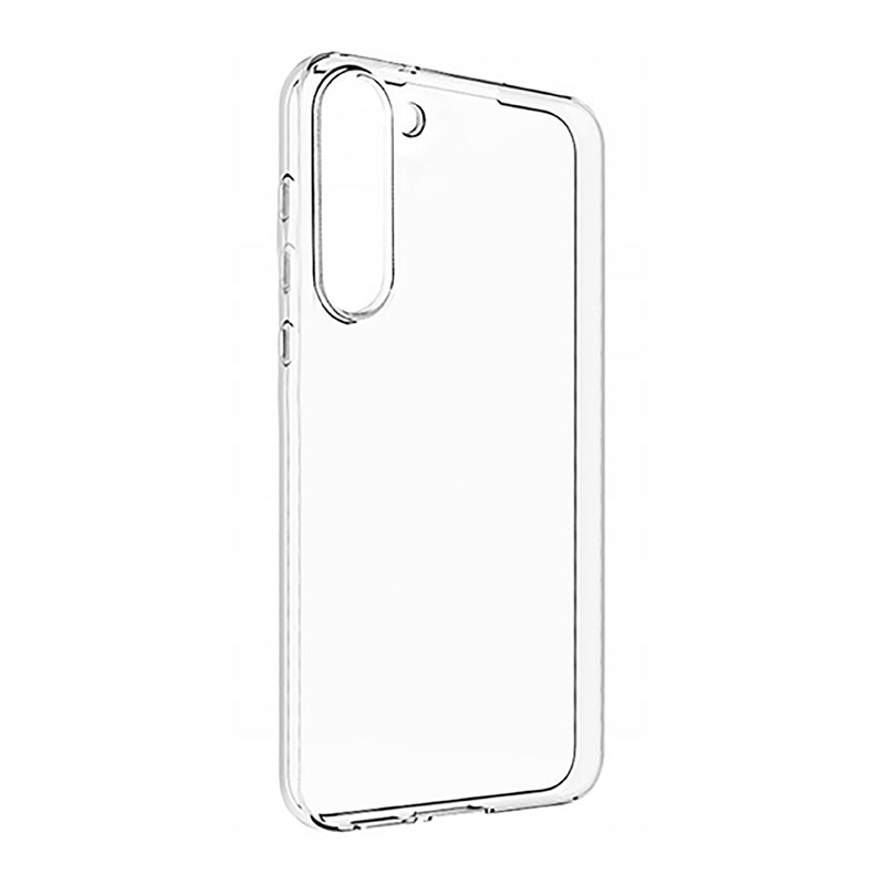Silikonový obal na mobil Samsung Galaxy S23 čistý, čirý