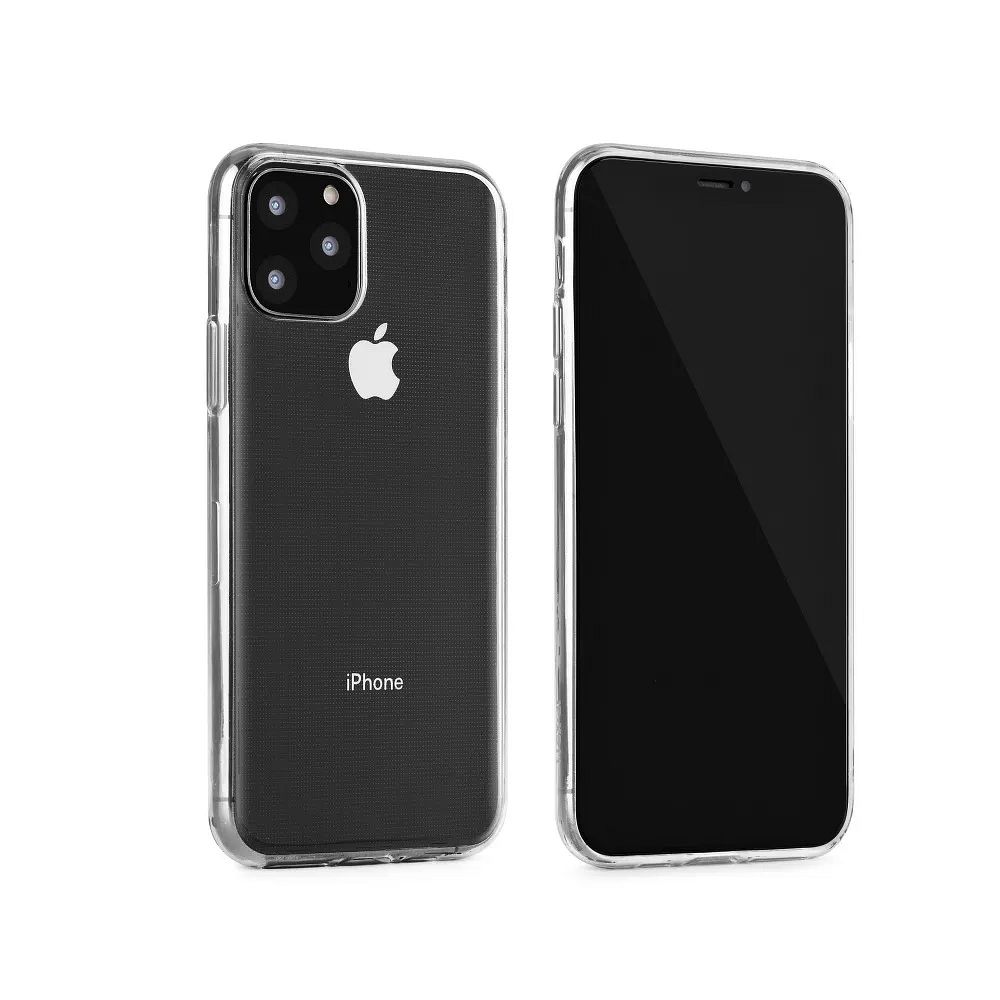 Silikonový obal SLIM na mobil Apple Iphone 15 čirý silikon