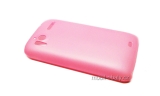 Obal Faceplate na mobil HTC Sensation 4G pevný plast růžový