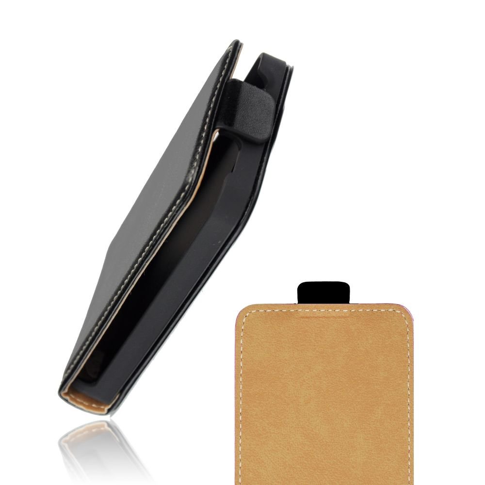 Pouzdro na mobil Samsung Galaxy Ace 4 G357 kožený flip magnetický