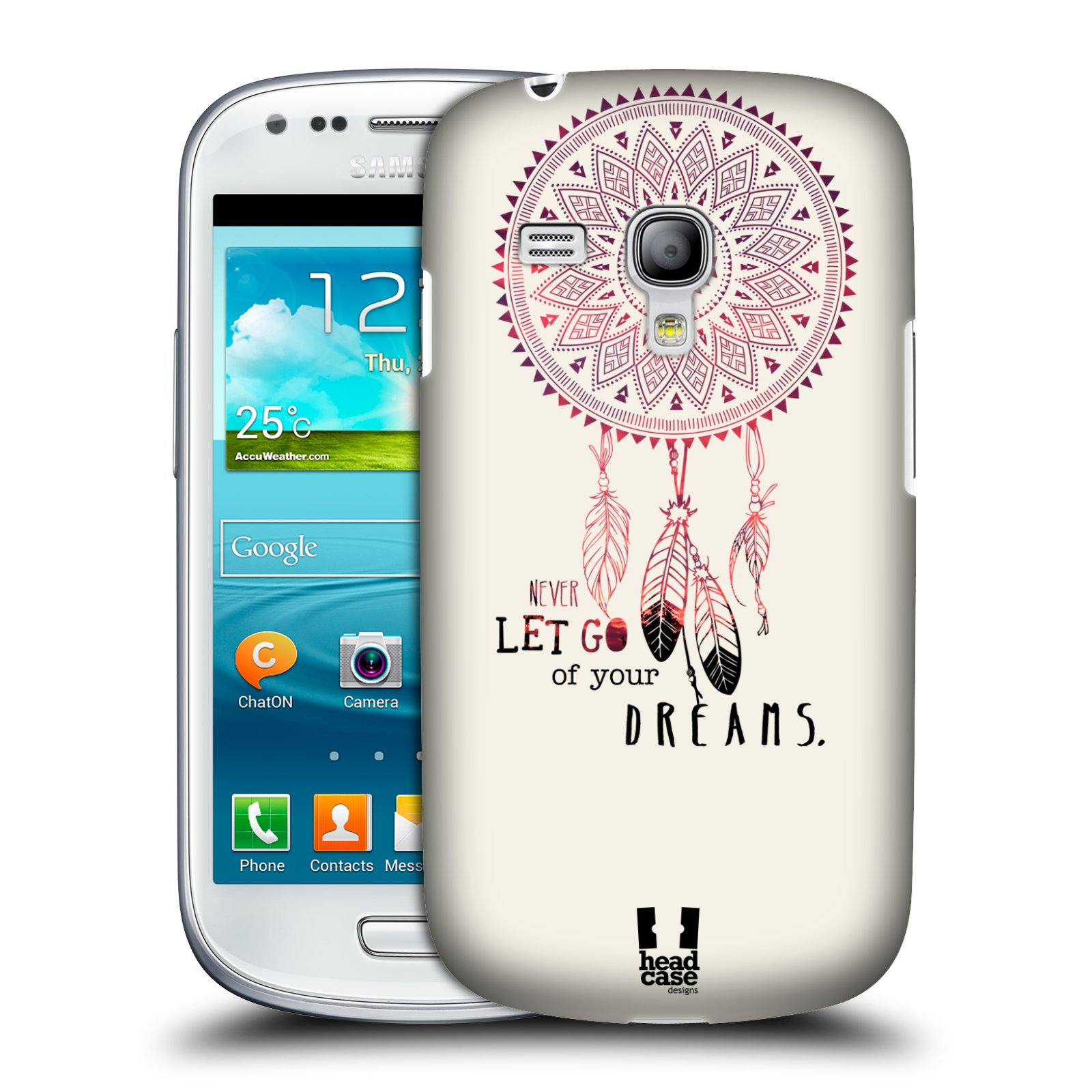 HEAD CASE pouzdro na mobil Samsung galaxy S3 mini lapač snů Dream never let go
