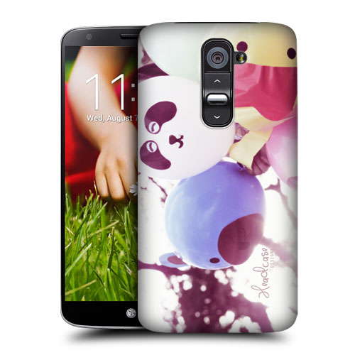 HEAD CASE pouzdro na mobil LG G2 vzor barevné balónky zvířátka