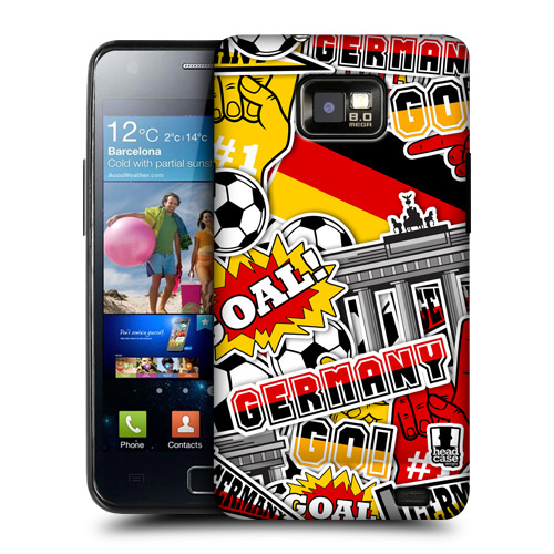 HEAD CASE obal na mobil Samsung Galaxy i9100 S2 mistrovství světa fotbal NĚMECKO