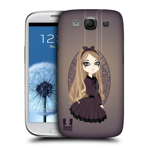 HEAD CASE obal na mobil Samsung Galaxy i9300 S3 pevný plast malá Olivie