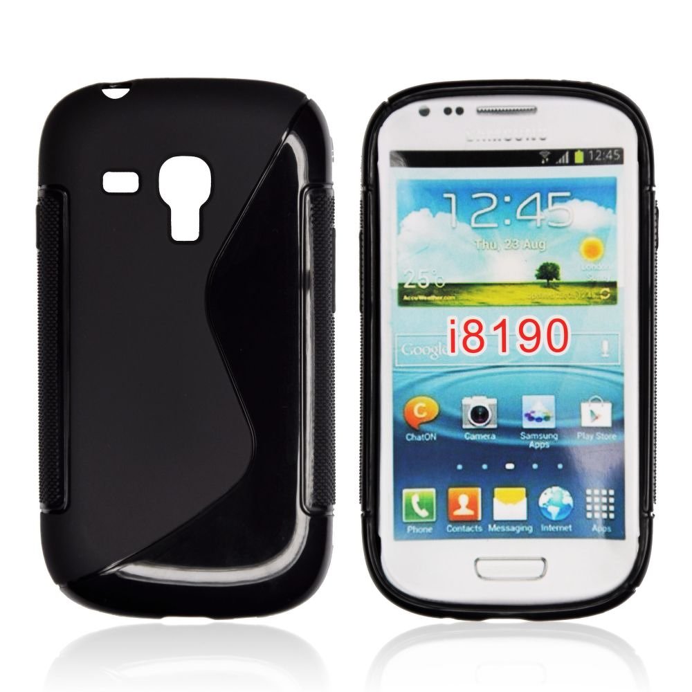 Pouzdro S-line na mobil Samsung galaxy S3 mini černý silikon