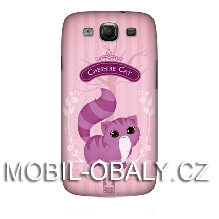 HEAD CASE Samsung Galaxy i9300 S3 pevný plast zvířátko růžová kočka