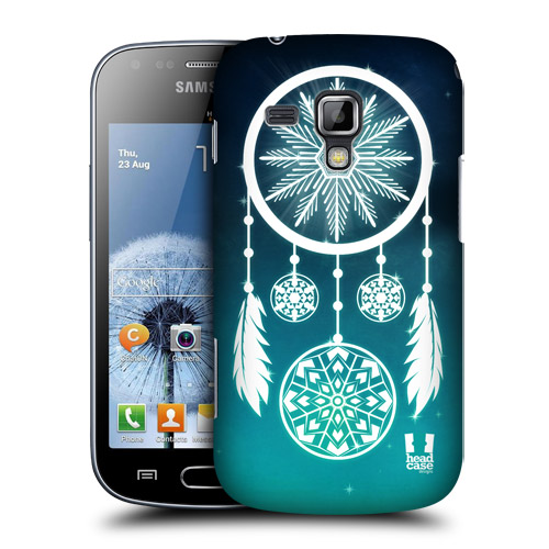 HEAD CASE pouzdro na mobil Samsung Galaxy TREND / S DUOS lapač snů záře modrá