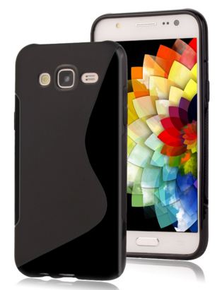 Pouzdro S-line pro Samsung Galaxy J5 (2016) / J510 černý silikon