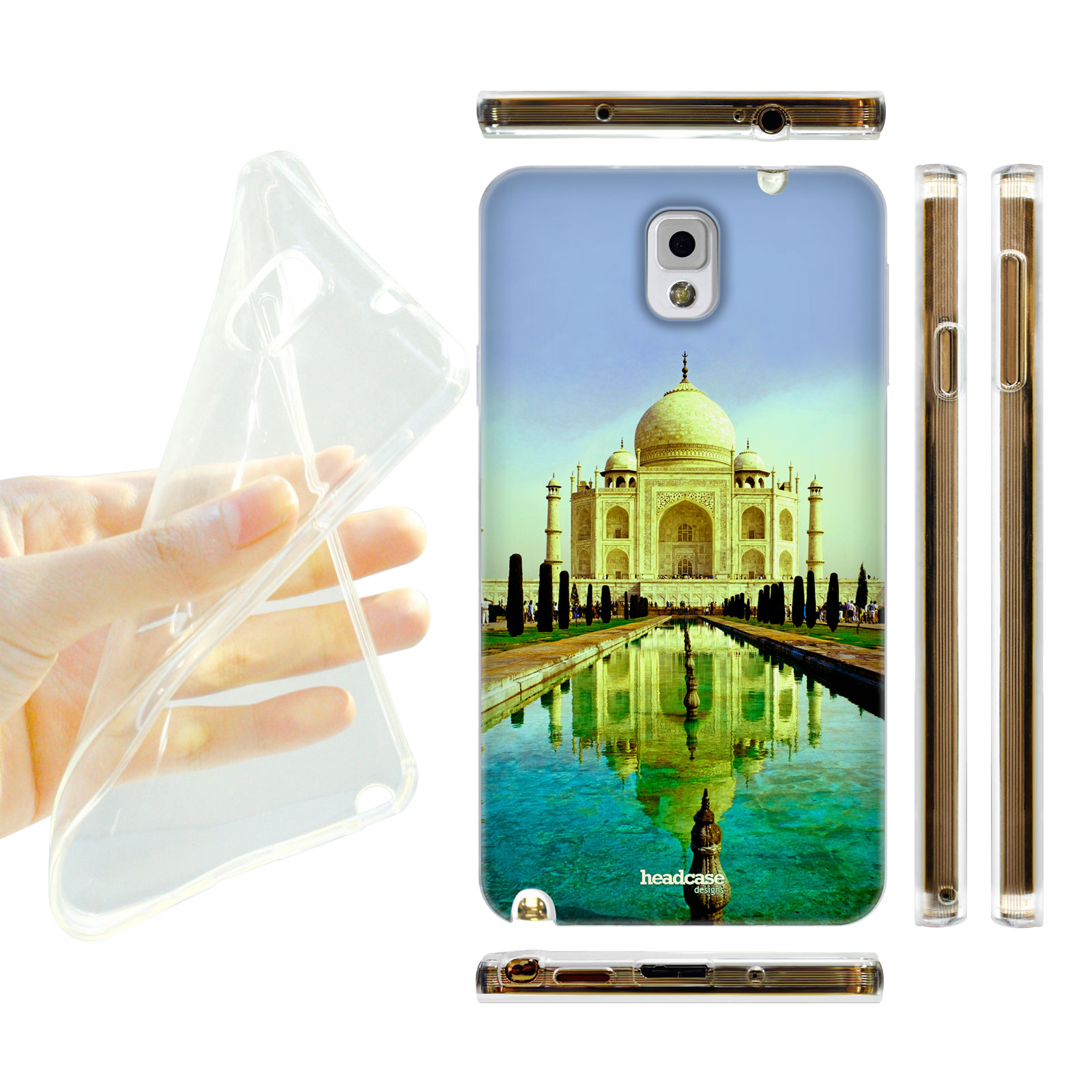 HEAD CASE silikonový obal na mobil Samsug Galaxy Note 3 Nádherná místa Palác