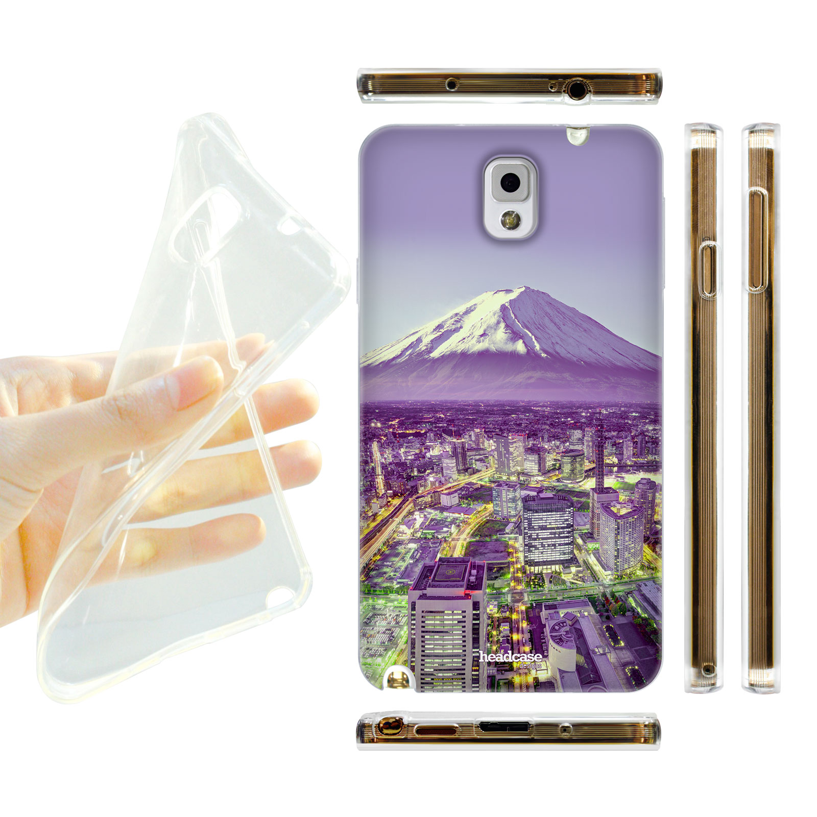 HEAD CASE silikonový obal na mobil Samsug Galaxy Note 3 Nádherná místa Japonsko