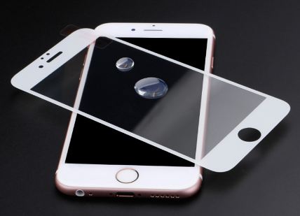 BLUE STAR 3D Tvrzené Sklo pro Apple Iphone 7 /8 PLUS plné krycí sklo bílé okraje