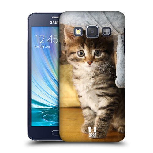 HEAD CASE plastové pouzdro na mobil Samsung Galaxy A3 Foto kočičky kukadla