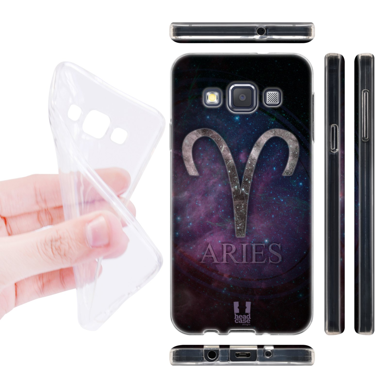 Head Case silikonové pouzdro na mobil Samsung galaxy A3 znamení horoskop Beran