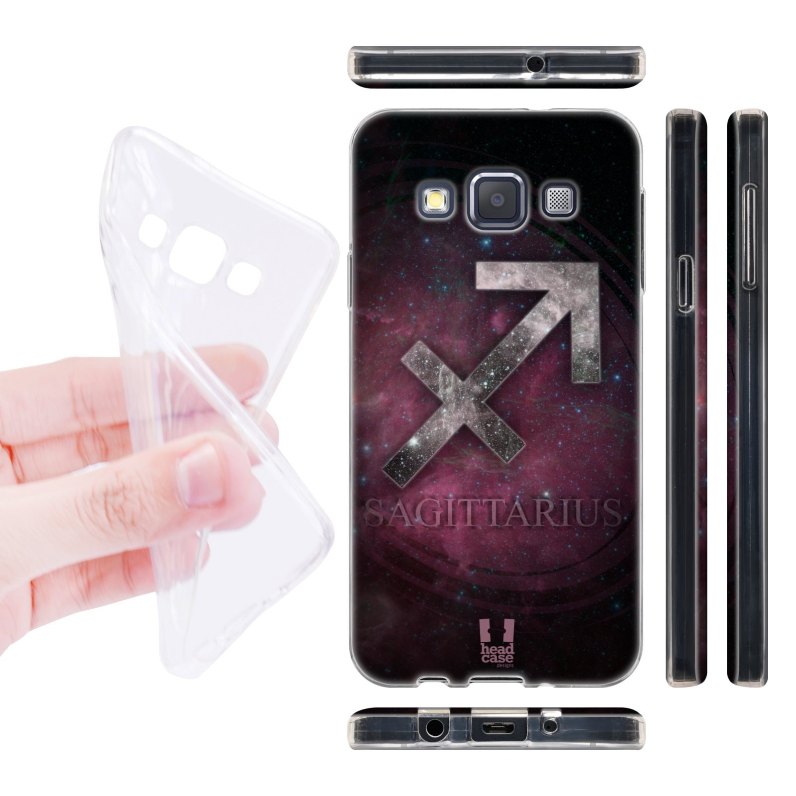 Head Case silikonové pouzdro na mobil Samsung galaxy A3 znamení horoskop Střelec