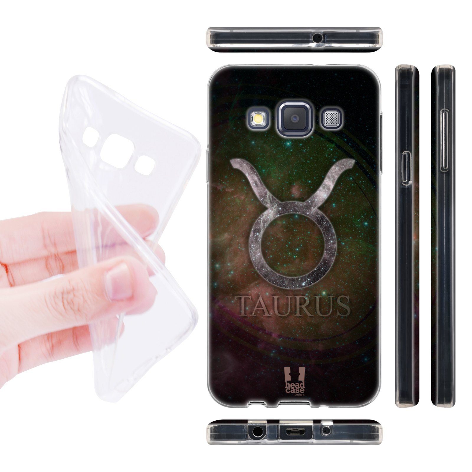 Head Case silikonové pouzdro na mobil Samsung galaxy A3 znamení horoskop Býk
