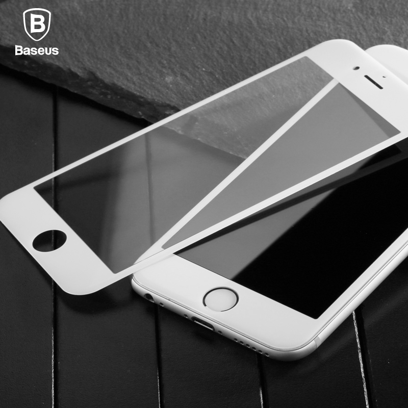 3D tvrzené sklo BASEUS 0.23 mm Apple Iphone 7 (4,7) bílé okraje