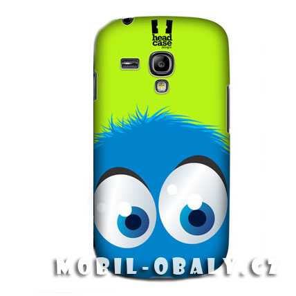 HEAD CASE pouzdro na mobil Samsung galaxy S3 mini modrý smajlík