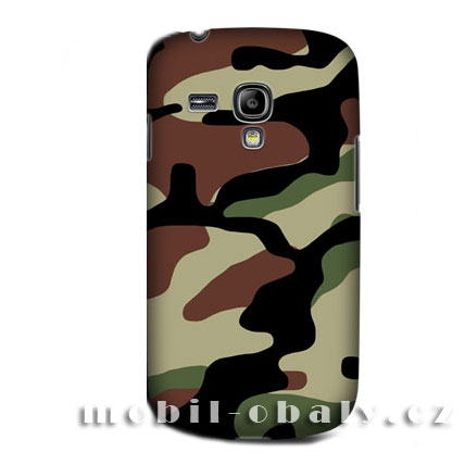 HEAD CASE pouzdro na mobil Samsung galaxy S3 mini kamufláž barevný