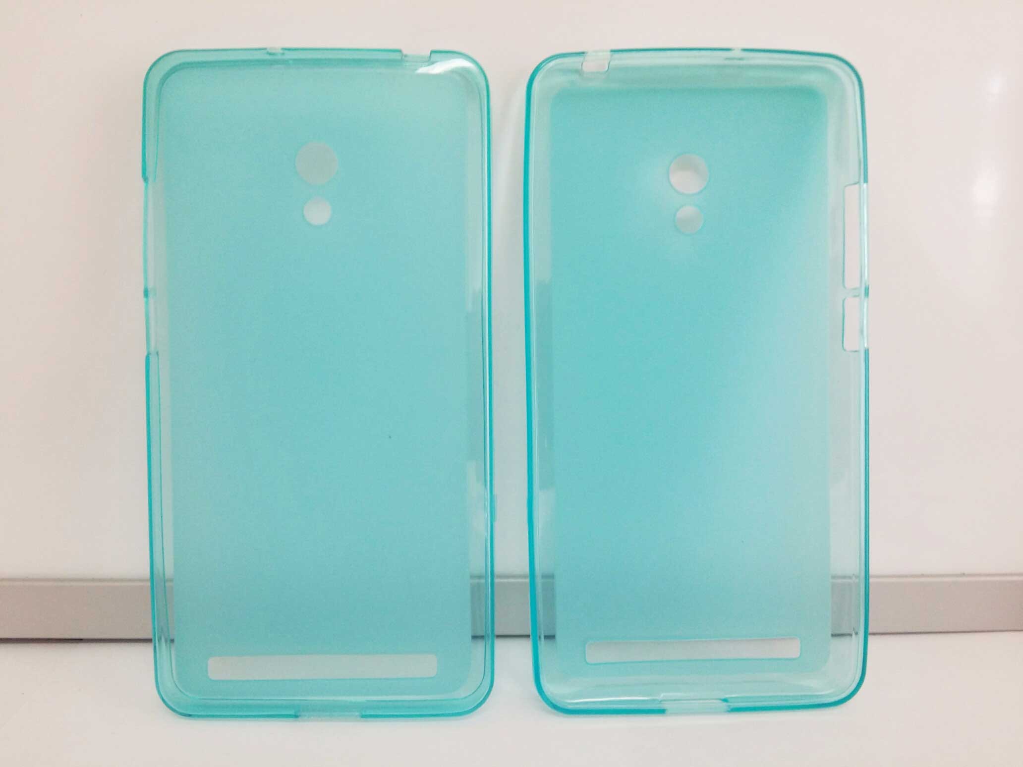 Obal SES na mobil ASUS ZENFONE 6 ultra tenký silikon modrá barva