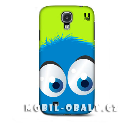 HEAD CASE pouzdro na mobil Samsung galaxy S4 smajlík modrá