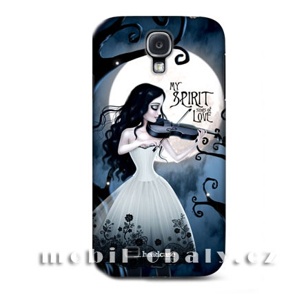 HEAD CASE pouzdro na mobil Samsung galaxy S4 My spirit černá modrá
