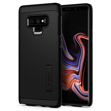 Odolný zadní obal Samsung Galaxy Note 9 Spiegen Tough Armor, černá