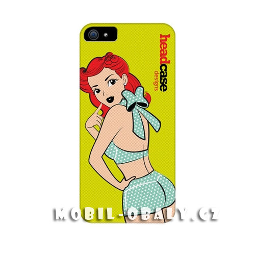 HEAD CASE Plastový obal na mobil Iphone 5/5S Betty
