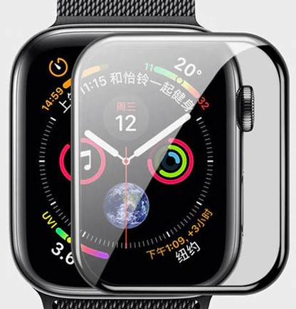 3D Tvrzené Sklo pro Apple Watch 44 mm