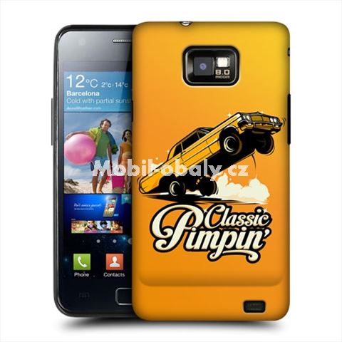 HEAD CASE obal na mobil Samsung Galaxy i9100 S2 Classic Car
