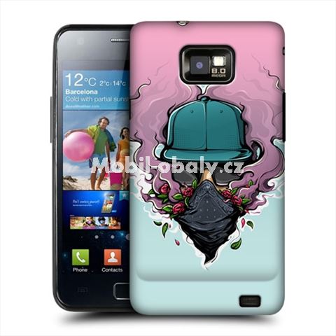 HEAD CASE obal na mobil Samsung Galaxy i9100 S2 Kouřící obraz