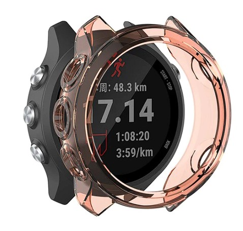 Silikonové pouzdro, obal pro Garmin Fenix 6 / 6 PRO oranžový silikon