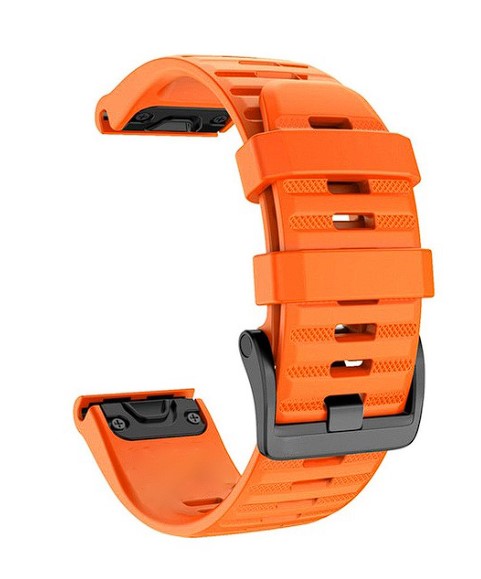 Oranžový řemínek pro hodinky Garmin Fenix 5X / 6X/ 7X