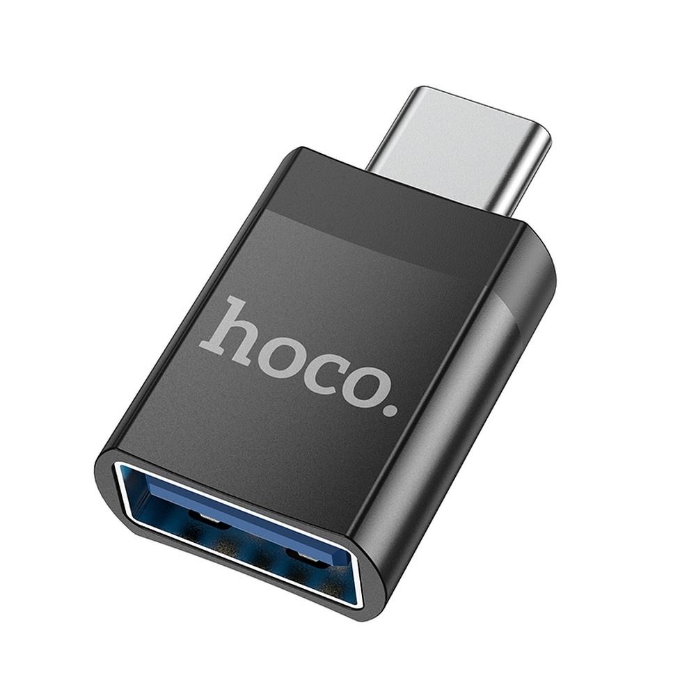 HOCO OTG adaptér z typu C na USB A (samice) UA17 černý