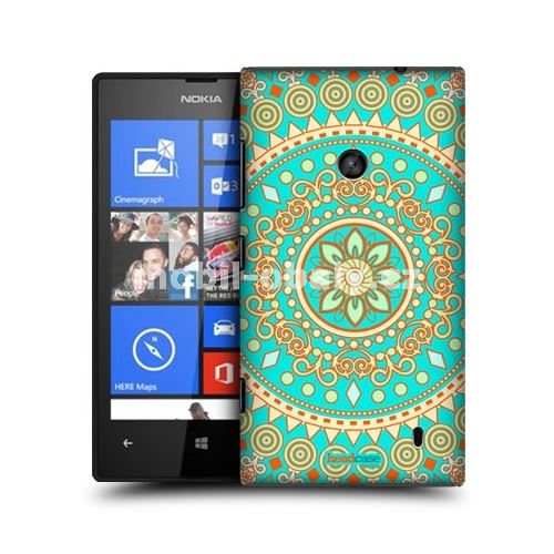 HEAD CASE obal na mobil Nokia Lumia 520 indický motiv mandala
