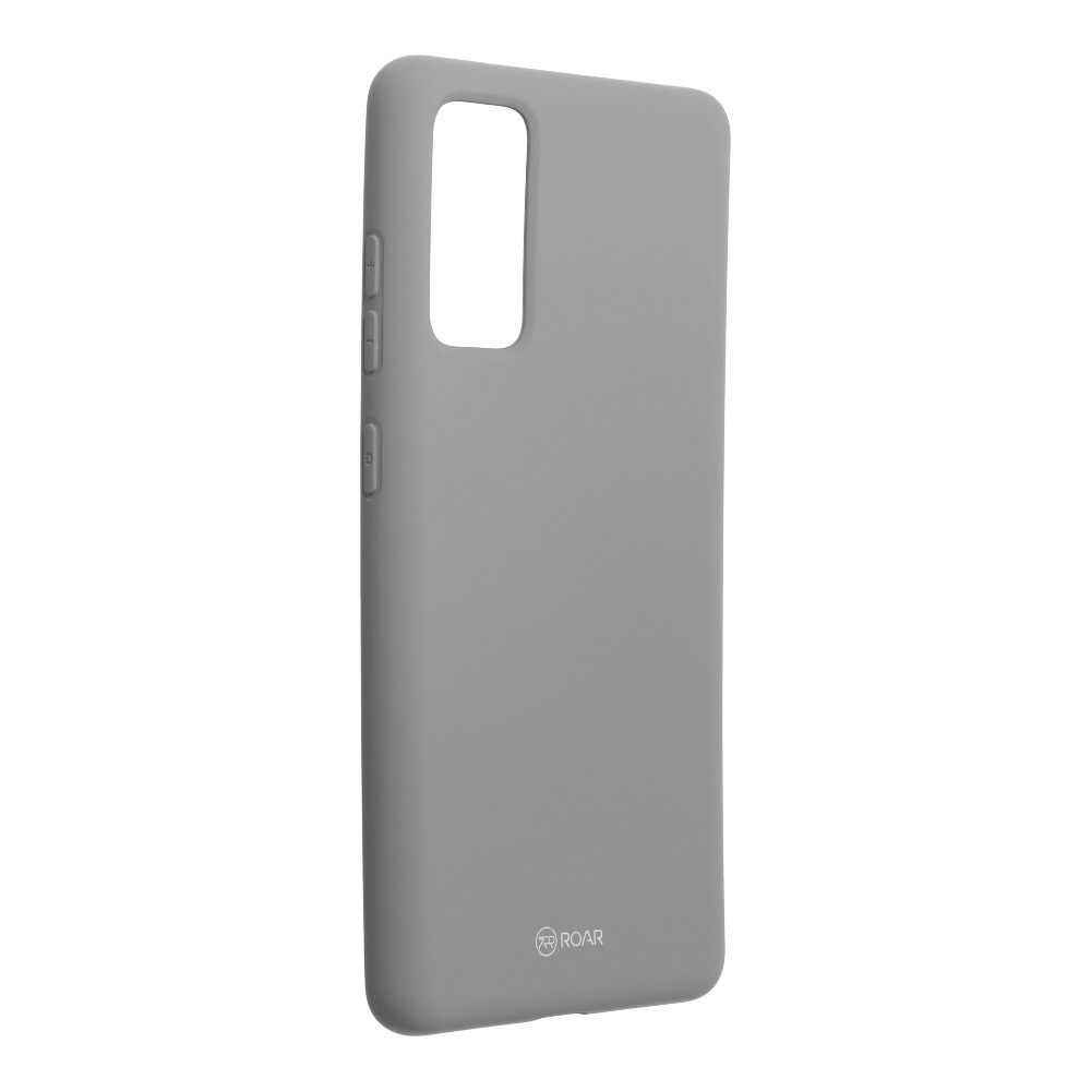 Zadní silikonový kryt pro mobil Samsung Galaxy S20 FE šedá barva