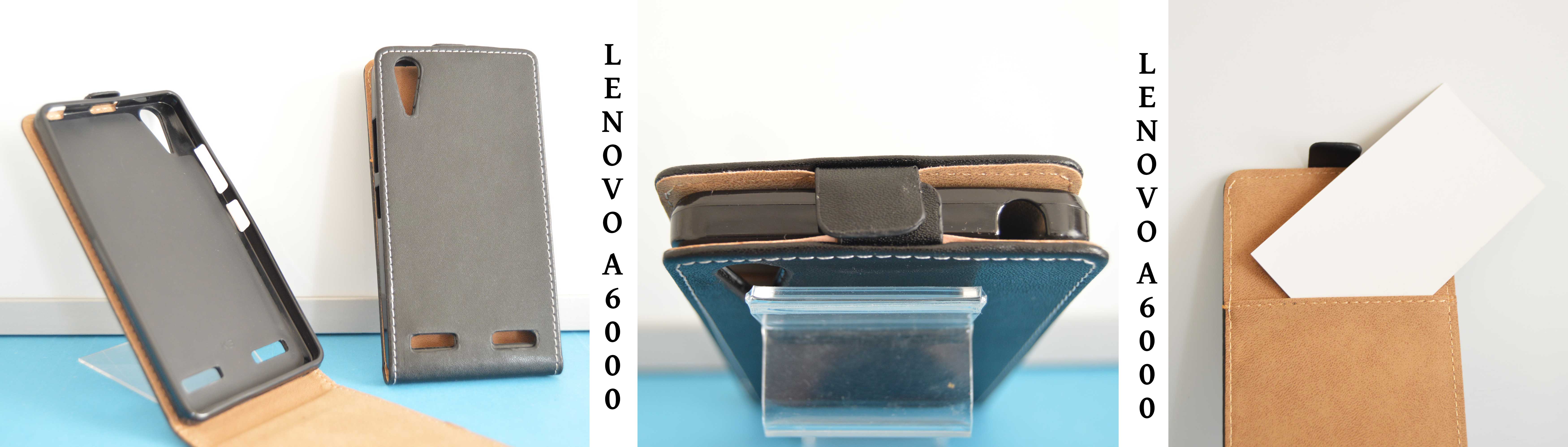 Forcell Pouzdro na mobil LENOVO A6000 umělá kůže flip magnetický