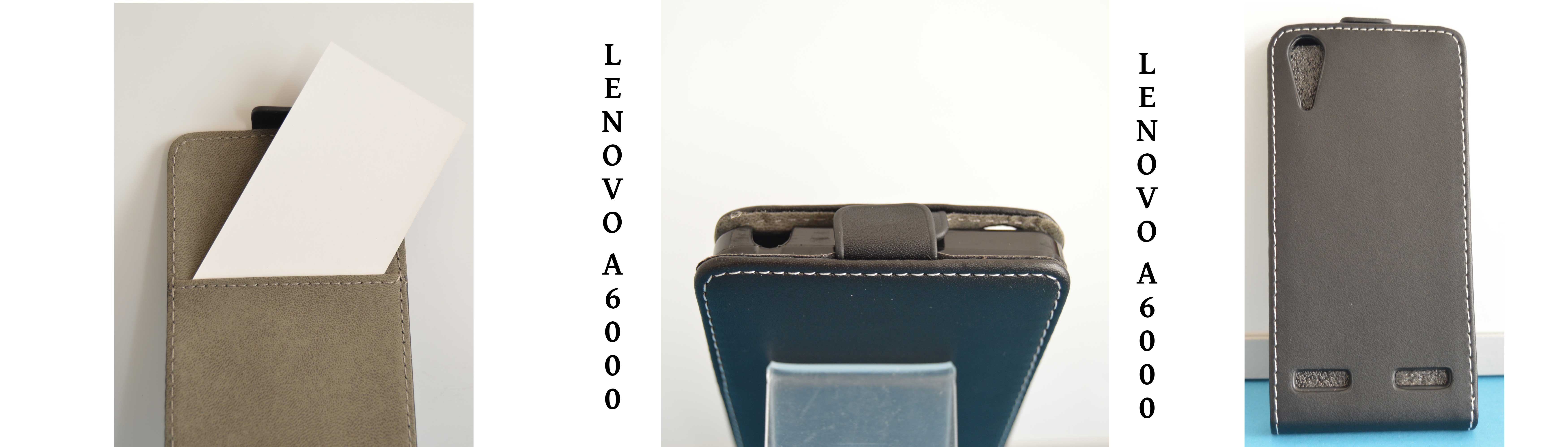 Forcell Pouzdro na mobil LENOVO A6000 umělá kůže flip magnetický LUXURY