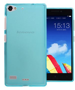 Obal SES na mobil Lenovo VIBE X2 ultra tenký silikon modrá barva