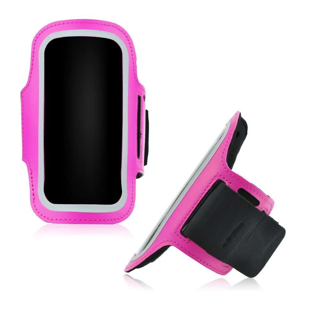 Běžecké Pouzdro GYM ARMBAND na mobil rozměrů Apple Iphone 5/6/7 růžová