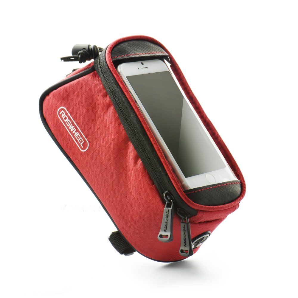 Držák/Brašna  Roswheel pro mobil i jiná elektronická zařízení červená barva