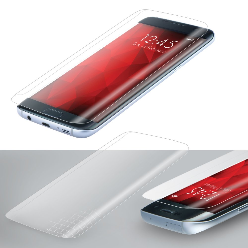 3D Fólie Forcell se speciálním ohnutím na hranách  pro Samsung Galaxy S7 EDGE