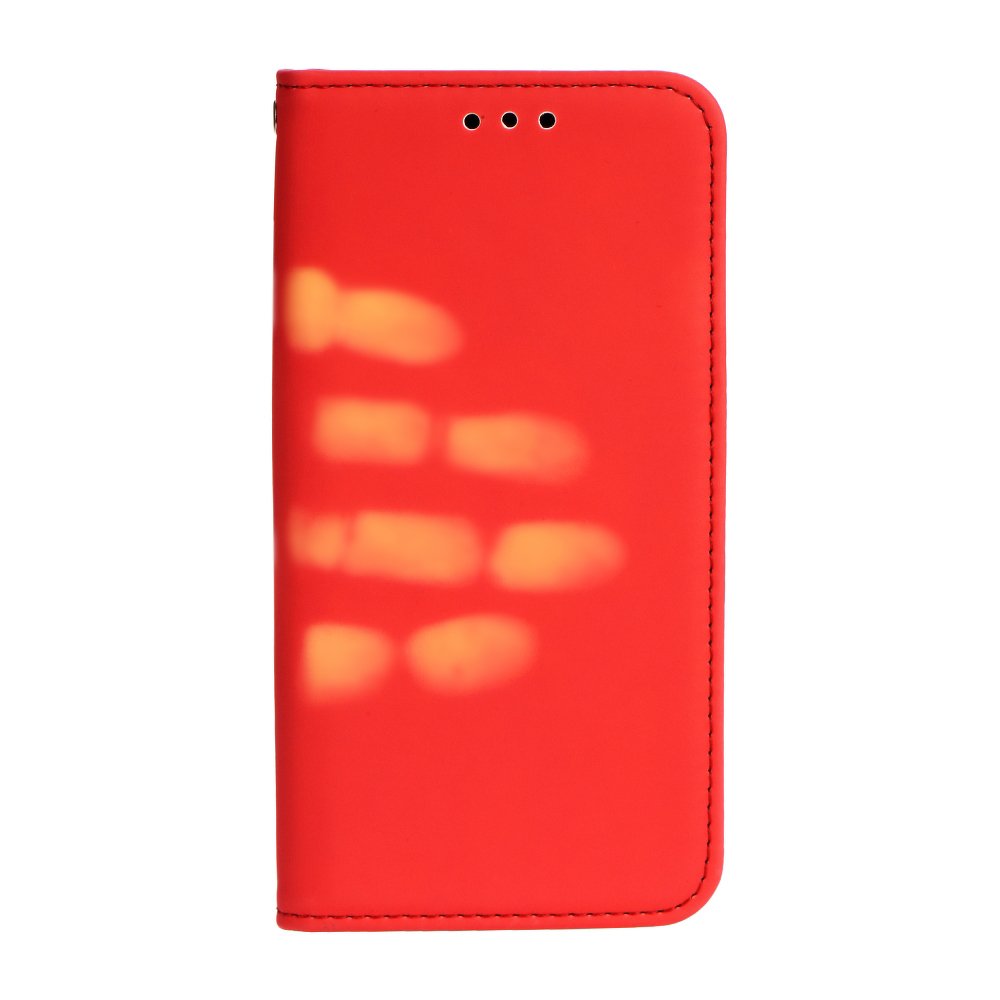 Thermo pouzdro pro Huawei P10 Lite reagující na teplo červená