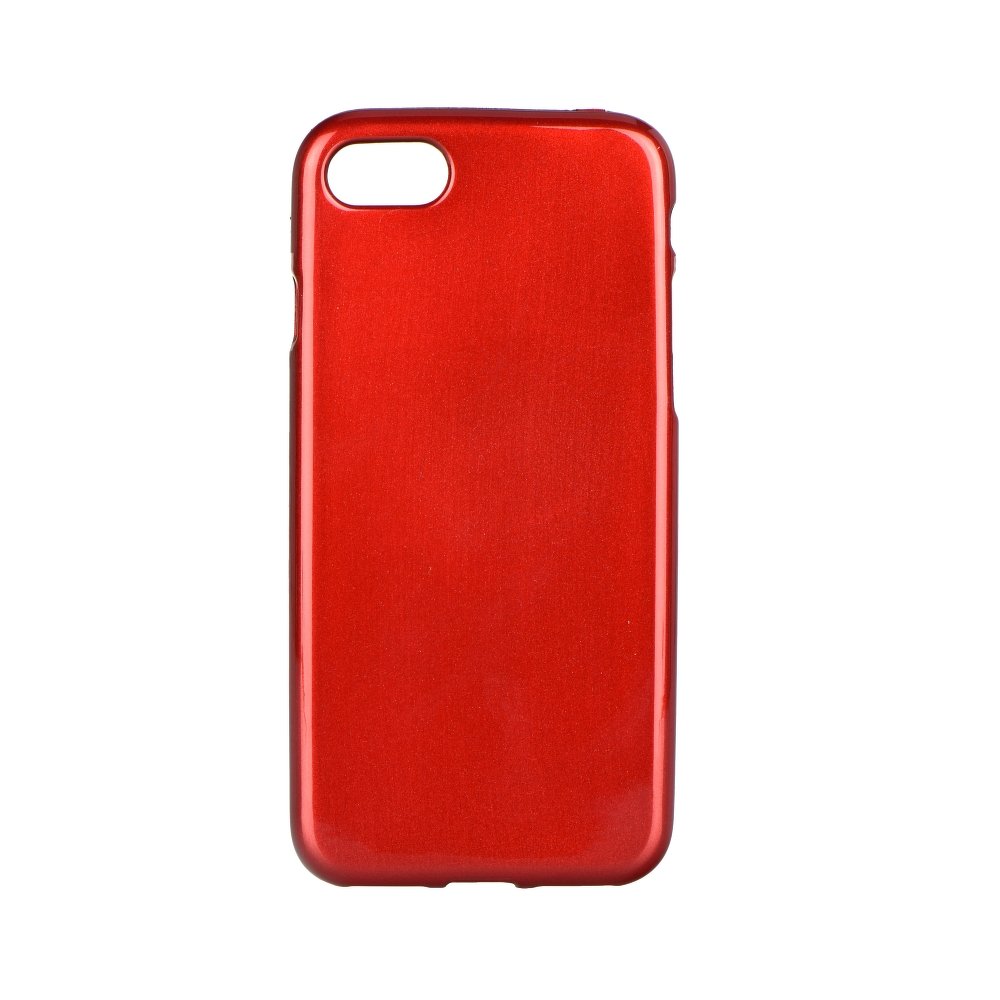 Silikonový obal Jelly Case Flash Mat na mobil Huawei P20 červená barva