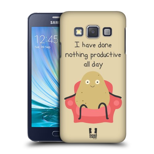 HEAD CASE plastové pouzdro na mobil Samsung Galaxy A3 pan brambora